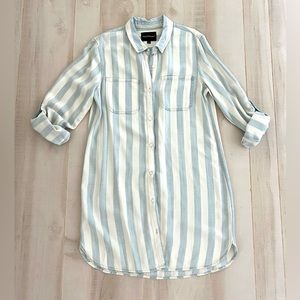 Vintage Heart Colored Button Down Dress